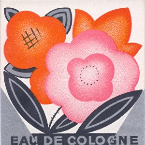 Perfume label, Eau de Cologne Surfine, Idrysse
