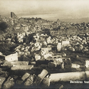 Pergamon, Turkey - The latest excavations (1908)