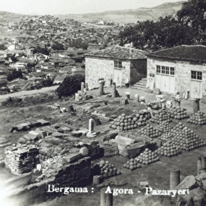 Pergamon - View toward Bergama