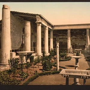 Peristyle of the House of Vetti, Pompeii, Italy