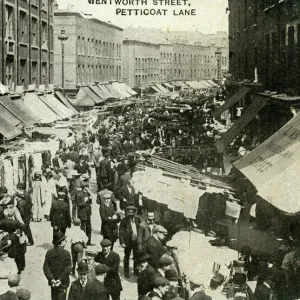 Petticoat Lane Market, Wentworth Street, London