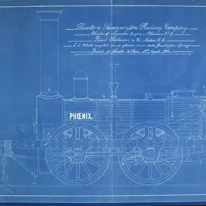 Phoenix engine by Robert Stephenson & Co