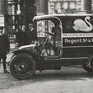 Photo of Swan and Edgars delivery van