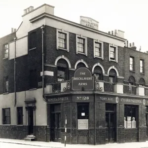 Photograph of Bricklayers Arms, Shoreditch, London Photograph of Bricklayers Arms, Shoreditch, London