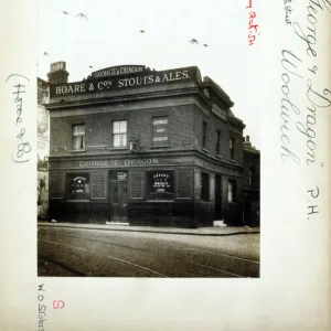 Photograph of George & Dragon PH, Woolwich, London