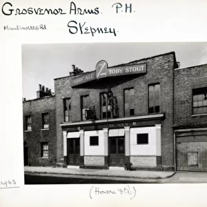 Photograph of Grosvenor Arms, Stepney, London