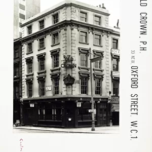 Photograph of Old Crown PH, Bloomsbury, London