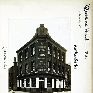 Photograph of Queens Head PH, Rotherhithe, London