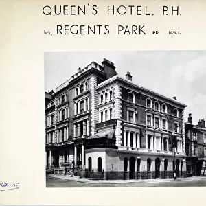 Photograph of Queens Hotel, Regents Park, London