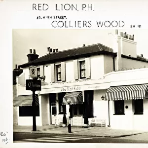 Photograph of Red Lion PH, Colliers Wood, London