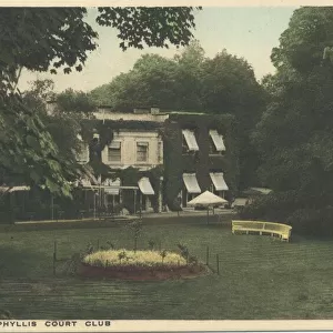 Phyllis Court, a so-called riverside country club at Henley