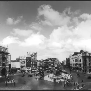 Piccadilly Circus, London 1947