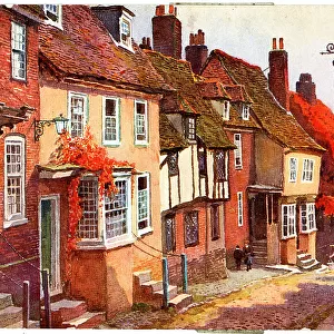 Picturesque street in Rye, Sussex