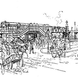 Pier Head Station, Overhead Electric Railway, Liverpool