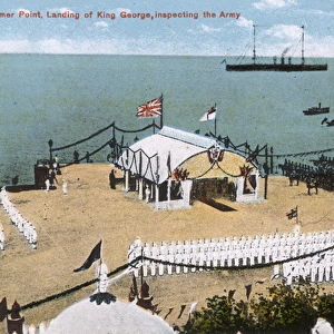 Pier, landing of King George V, Aden