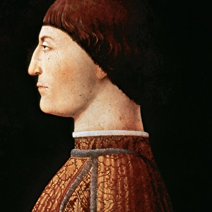 Piero della Francesca (1415-1492). Portrait of Sigismondo P
