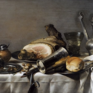 Pieter Claesz (1597-1660). Dutch Golden Age painter. Still l