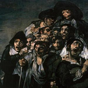 A Pilgrimage to San Isidro by Francisco de Goya. Detail