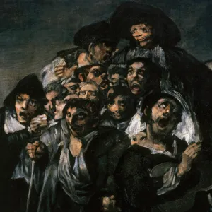 A Pilgrimage to San Isidro by Francisco de Goya. Detail