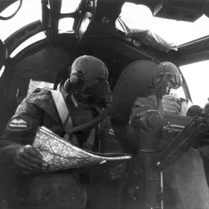 The pilots of a Heinkel He111