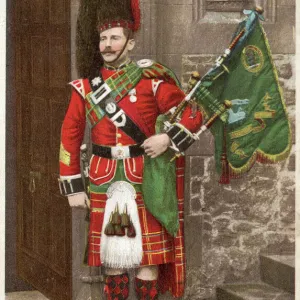 The Pipe Major - Black Watch