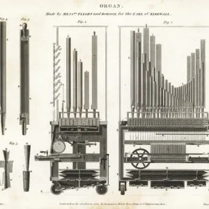 Pipe organ built by Flight and Robson