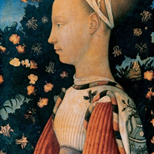 Pisanello (c. 1395-probably 1455). Portrait of a Princess of