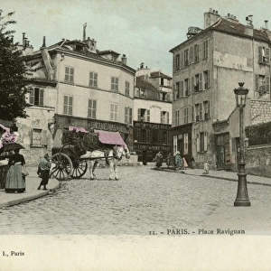 Place Jean Baptiste Clement. Paris