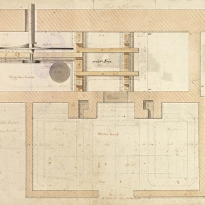 Plan of the engine and boiler houses