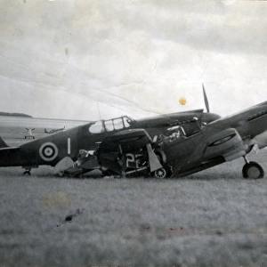 Plane Crash at RAF Sarum, Salisbury, Wiltshire