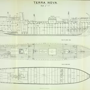 Plans of the Terra Nova ship