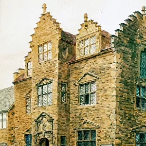 Plas Mawr, Elizabethan townhouse, Conwy (Conway), N Wales