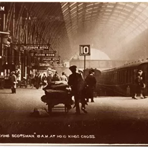 Platform 10, King Cross Station, London