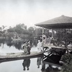 Pleasure boat, Japan, c. 1890