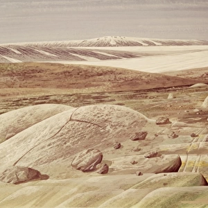 Pleistocene landscape