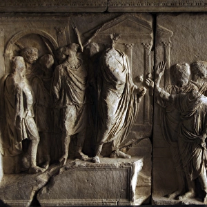 Plutei of Trajan. Relief. Rome. Italy