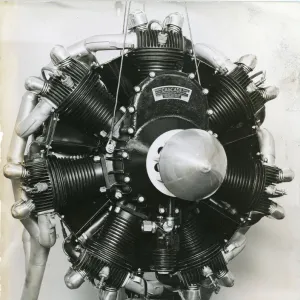 Pobjoy Cascade seven-cylinder radial engine of 70hp