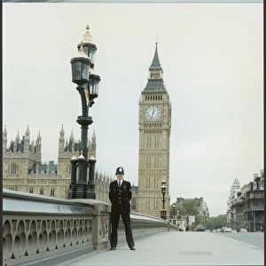 Police Officer & Big Ben