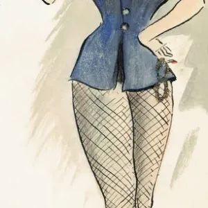 Murrays Cabaret Club Policewoman Costume Print Murrays Cabaret Club Policewoman Costume Print