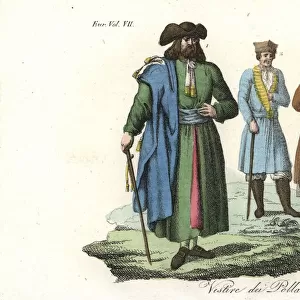 Polish costumes, 18th century