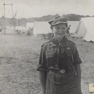 Polish Scout at a Jamboree