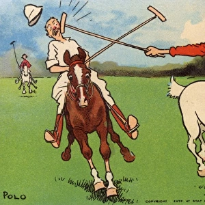 Polo Cartoon by Tom Browne