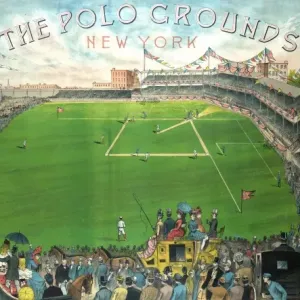 The polo grounds. New York The polo grounds. New York