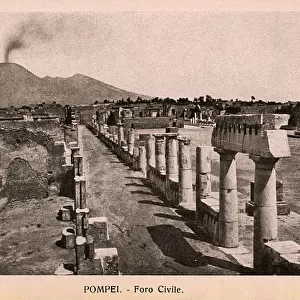Pompeii - Italy - Foro Civile