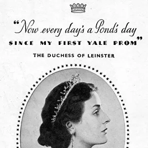 Ponds Cold Cream advertisement - Duchess of Leinster