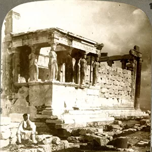 Porch of the Maidens, part of the Erechtheion, Athens