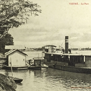 Port at Vietri, Phu Tho, Vietnam