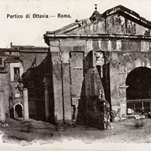 Porticus Octaviae - Rome, Italy