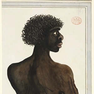 Portrait of an aboriginal man