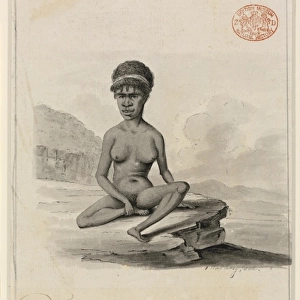 Portrait of an Aboriginal woman